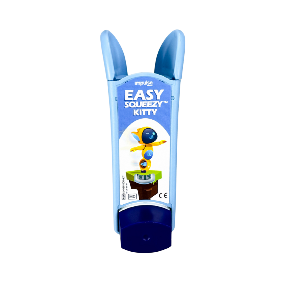 Loaded Blue Easy Squeezy Front View