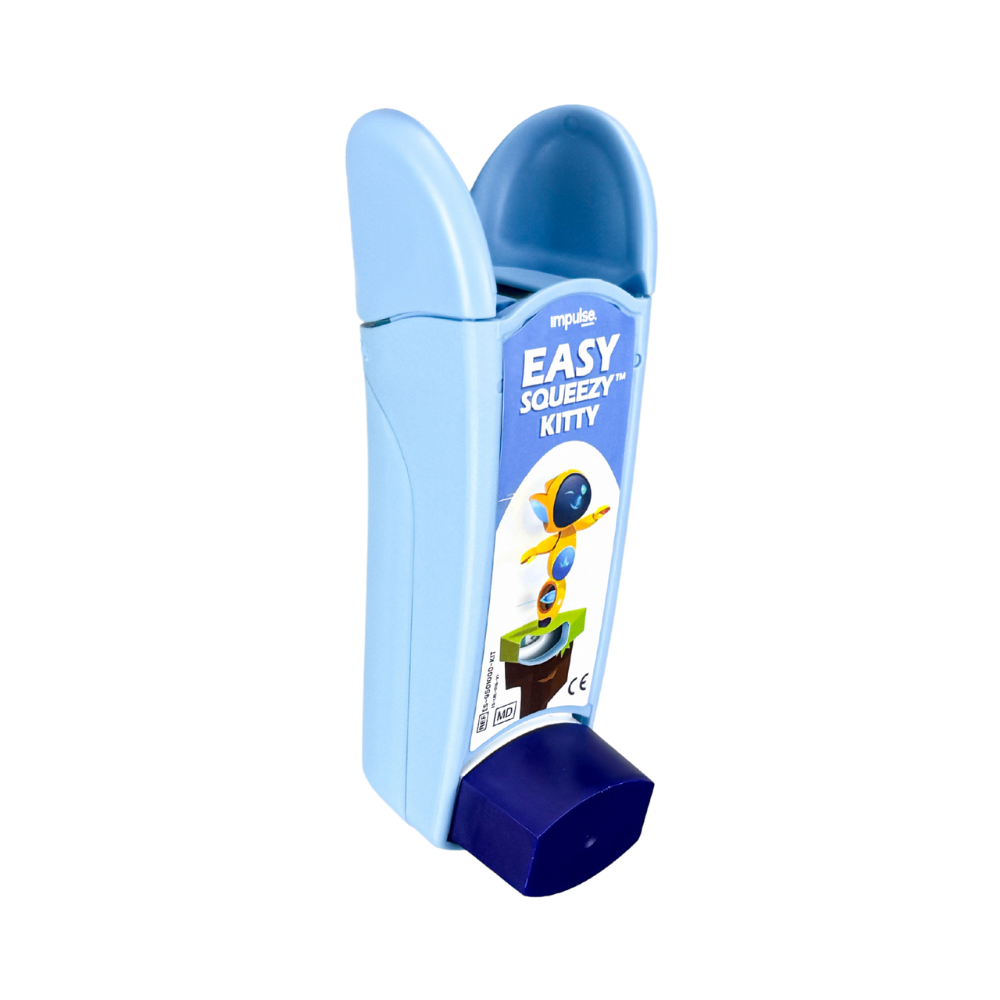 Loaded Blue Easy Squeezy Side View